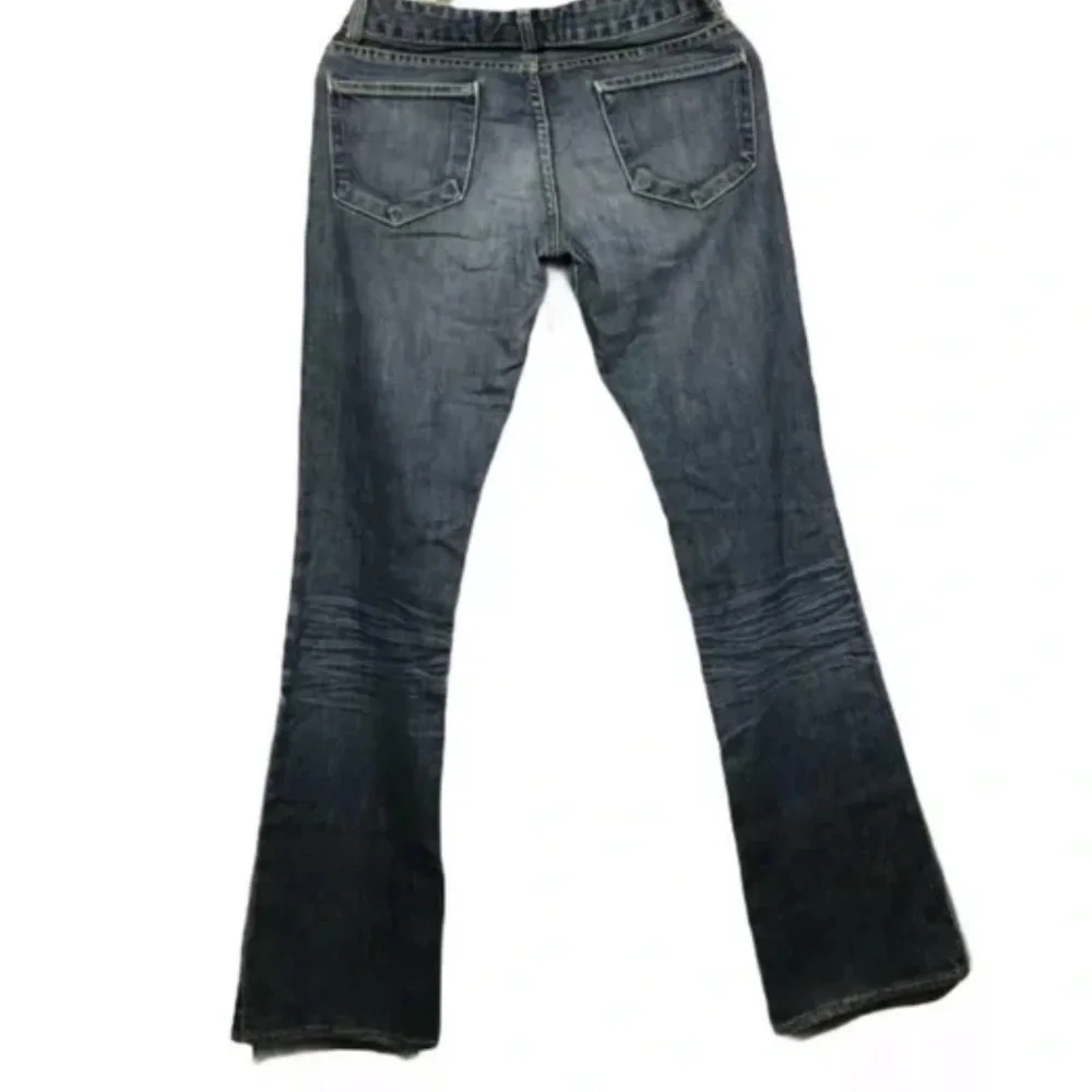 Paper Denim & Cloth Blue Washed Bootcut Jeans Sz 27 - Picture 2 of 8